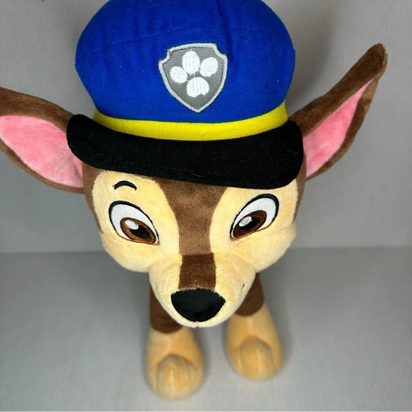 Paw Patrol Chase Police Dog Pup Plush Stuffed Animal 16” Nickelodeon - Picture 1 of 8